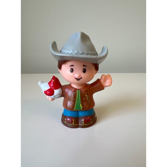 Farmer Rancher Figure Replacement Little People Caring for Animals Farm Set 2016 - Picture 1 of 5